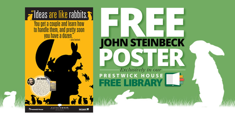 John Steinbeck Free Poster